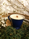 Midnight Cottage Wood Wick Candle
