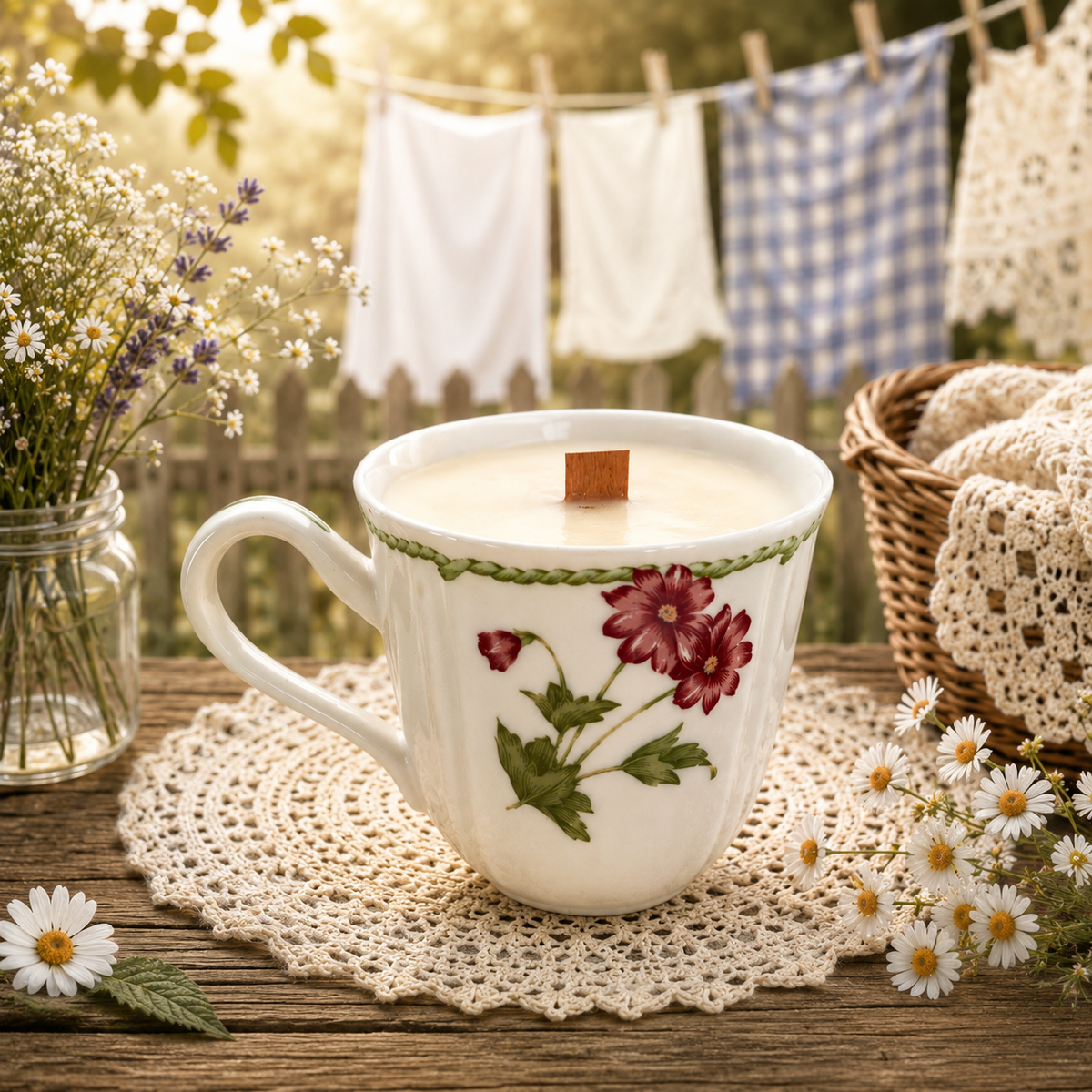 Grandma's Clothesline Candle
