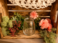 Vintage Mason American 1888 Glass Jar