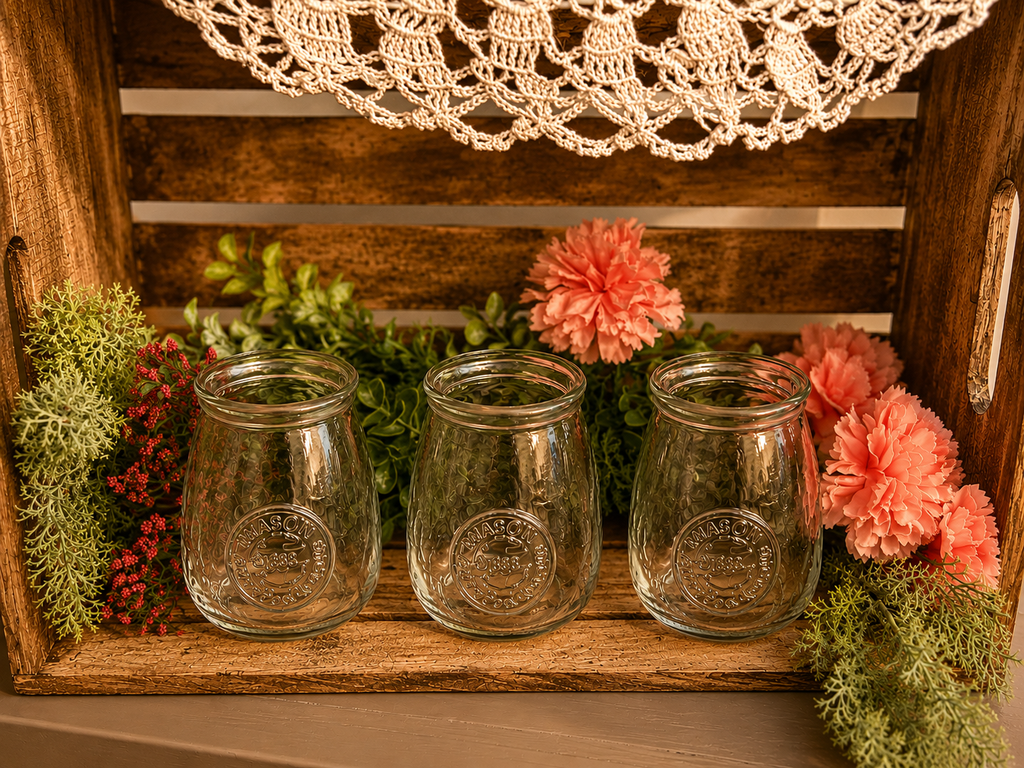 Vintage Mason American 1888 Glass Jar