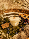 Blueberry Pie Cottage Cup Candle